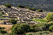 Gourni, the most completely preserved of the Minoan towns. 